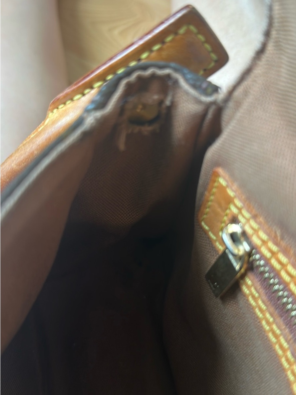 Used LV mini looping bag